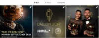 即将换新人!金球奖官方社媒仍置顶着梅西、邦马蒂去年领奖照
