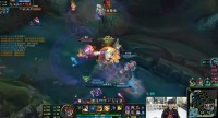 Doinb加里奥英雄登场拿下三杀,Doinb队4比0冷少队未尝一败