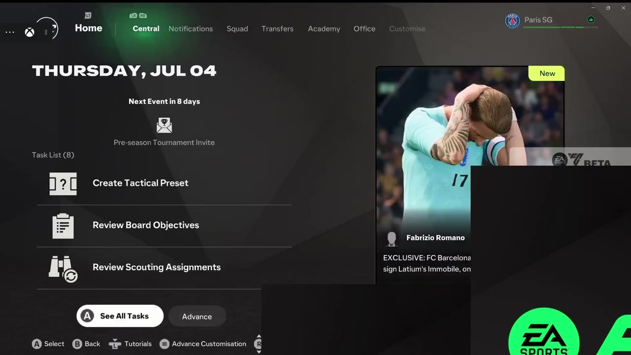 紧跟潮流!游戏FC25新增罗马诺报道转会,甚至还有Here We Go